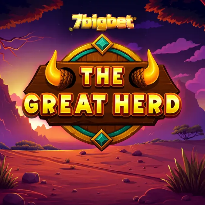 Makulay na savanna theme sa The Great Herd slot